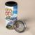 Sardinia Italy 4 in 1 Can Cooler Tumbler Santu Antine With Map