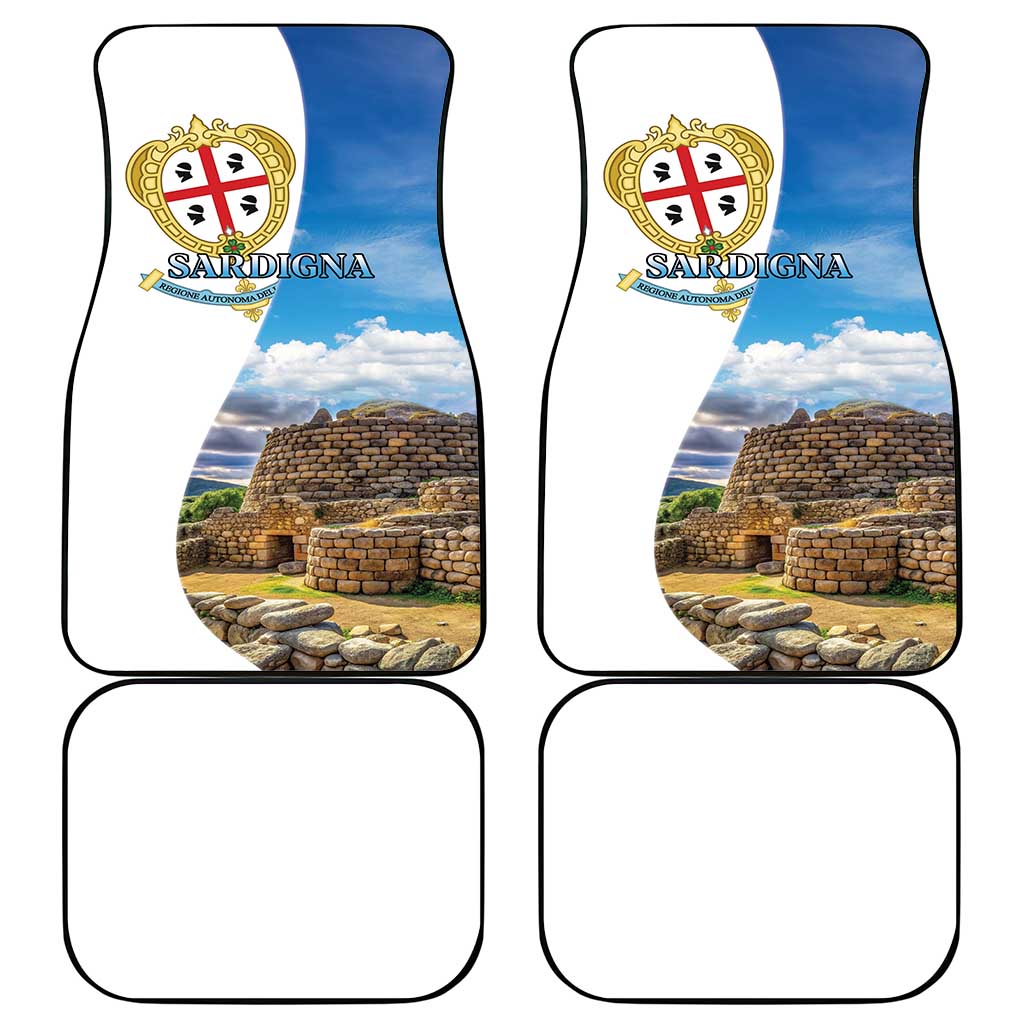 Sardinia Italy Car Mats Santu Antine With Map