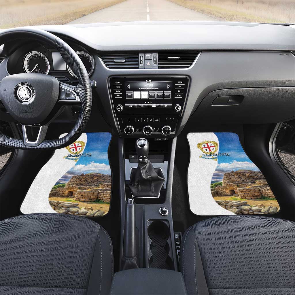 Sardinia Italy Car Mats Santu Antine With Map
