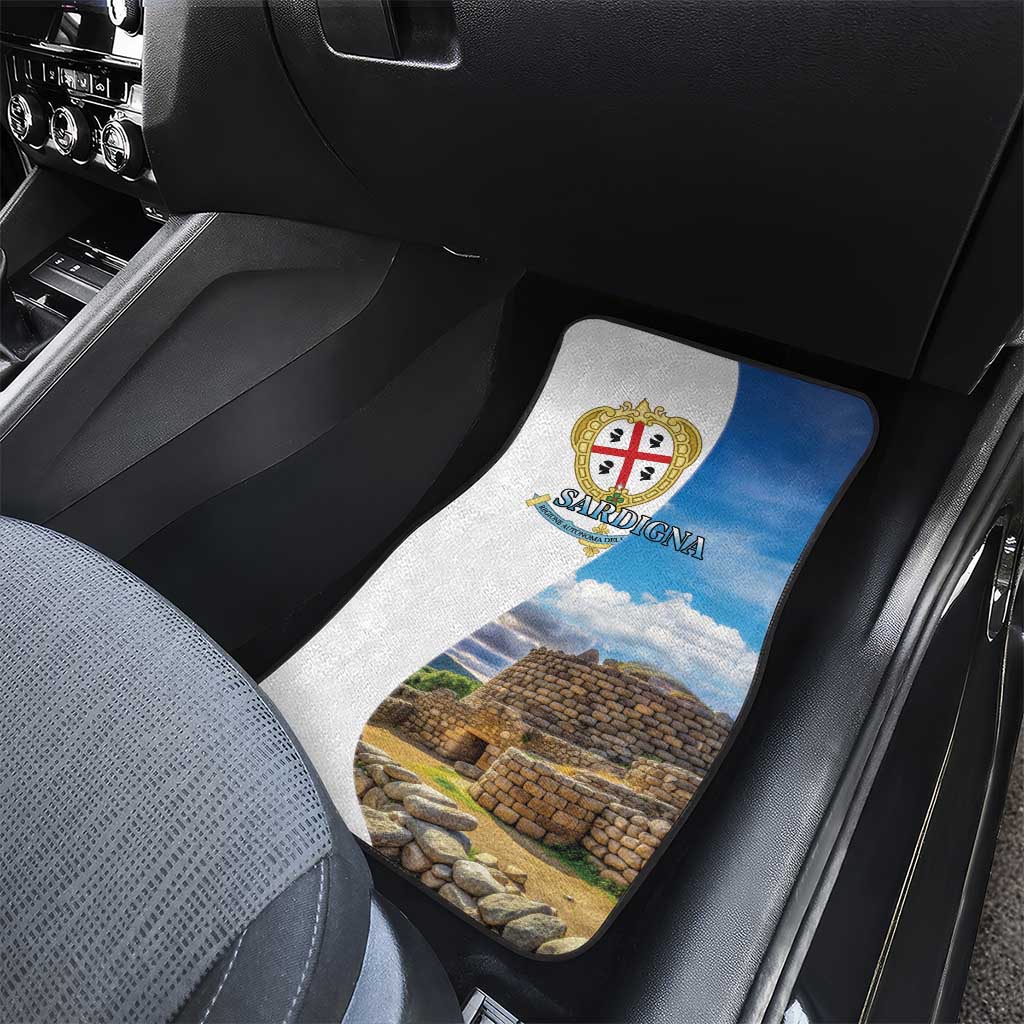 Sardinia Italy Car Mats Santu Antine With Map