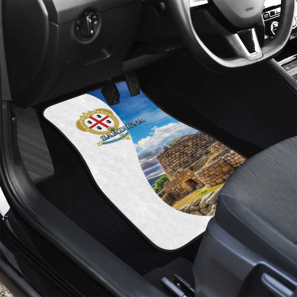 Sardinia Italy Car Mats Santu Antine With Map