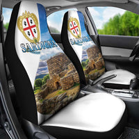 Sardinia Italy Car Seat Cover Santu Antine With Map