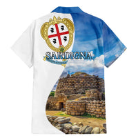 Sardinia Italy Family Matching Mermaid Dress and Hawaiian Shirt Santu Antine With Map