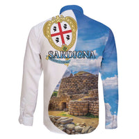 Sardinia Italy Family Matching Puletasi and Hawaiian Shirt Santu Antine With Map