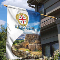 Sardinia Italy Garden Flag Santu Antine With Map