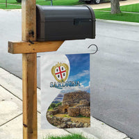 Sardinia Italy Garden Flag Santu Antine With Map