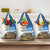 Sardinia Italy Grocery Bag Santu Antine With Map