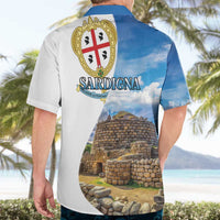 Sardinia Italy Hawaiian Shirt Santu Antine With Map