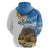 Sardinia Italy Hoodie Santu Antine With Map