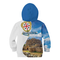 Sardinia Italy Kid Hoodie Santu Antine With Map