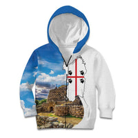 Sardinia Italy Kid Hoodie Santu Antine With Map