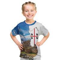 Sardinia Italy Kid T Shirt Santu Antine With Map