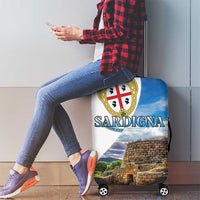 Sardinia Italy Luggage Cover Santu Antine With Map