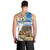 Sardinia Italy Men Tank Top Santu Antine With Map