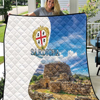Sardinia Italy Quilt Santu Antine With Map