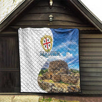 Sardinia Italy Quilt Santu Antine With Map