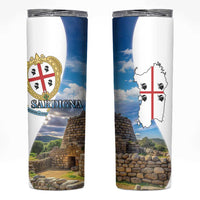 Sardinia Italy Skinny Tumbler Santu Antine With Map