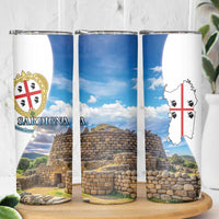 Sardinia Italy Skinny Tumbler Santu Antine With Map