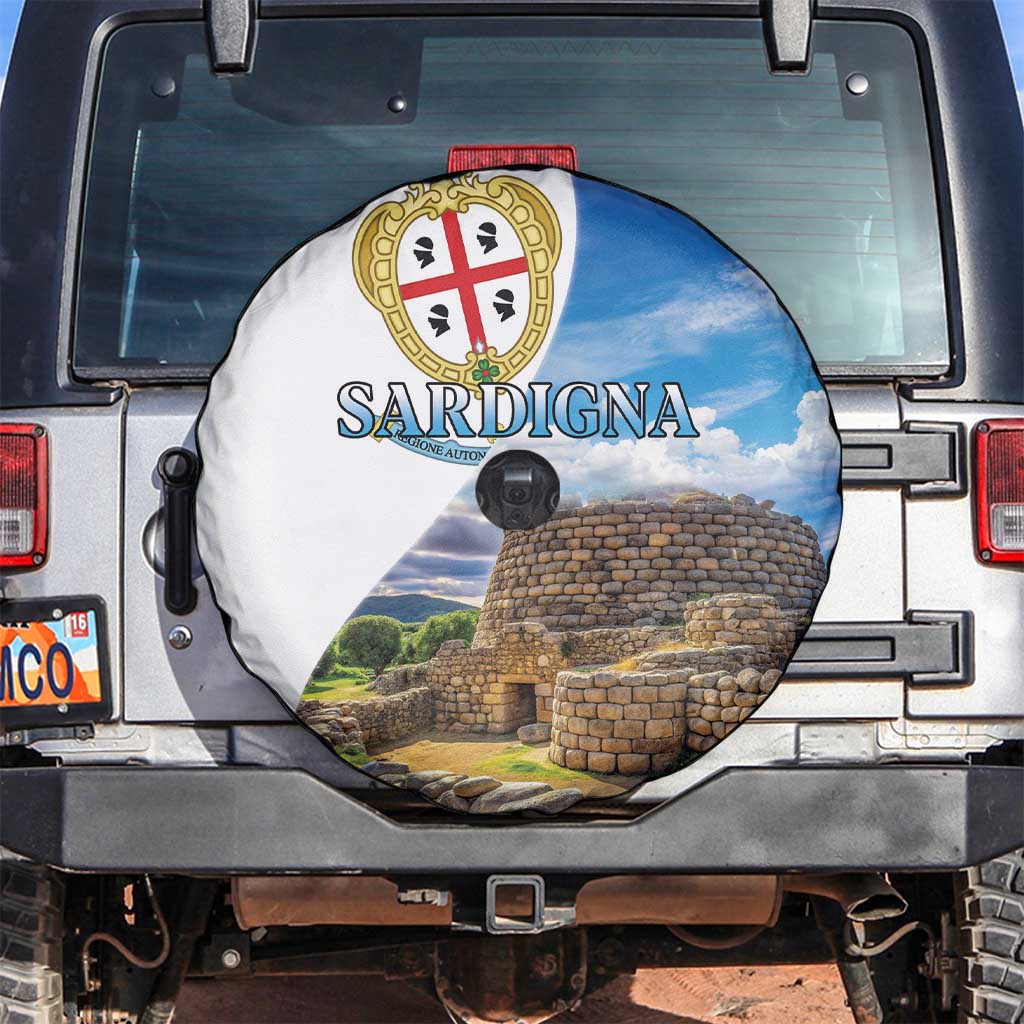 Sardinia Italy Spare Tire Cover Santu Antine With Map