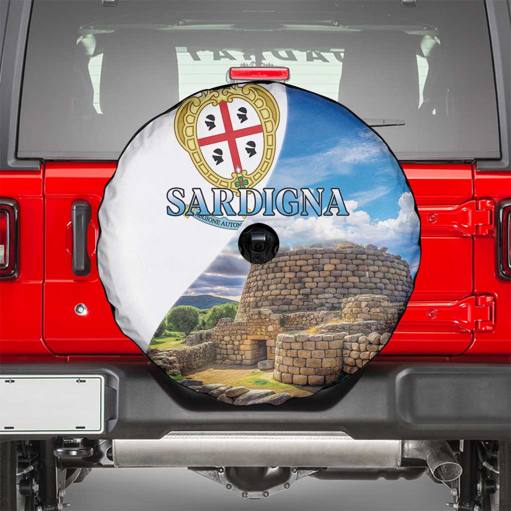 Sardinia Italy Spare Tire Cover Santu Antine With Map