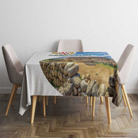 Sardinia Italy Tablecloth Santu Antine With Map