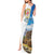 Sardinia Italy Tank Maxi Dress Santu Antine With Map