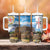 Sardinia Italy Tumbler With Handle Santu Antine With Map