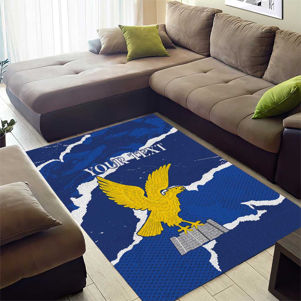 Friuli-Venezia Giulia Area Rug Coat Of Arms Sporty Style