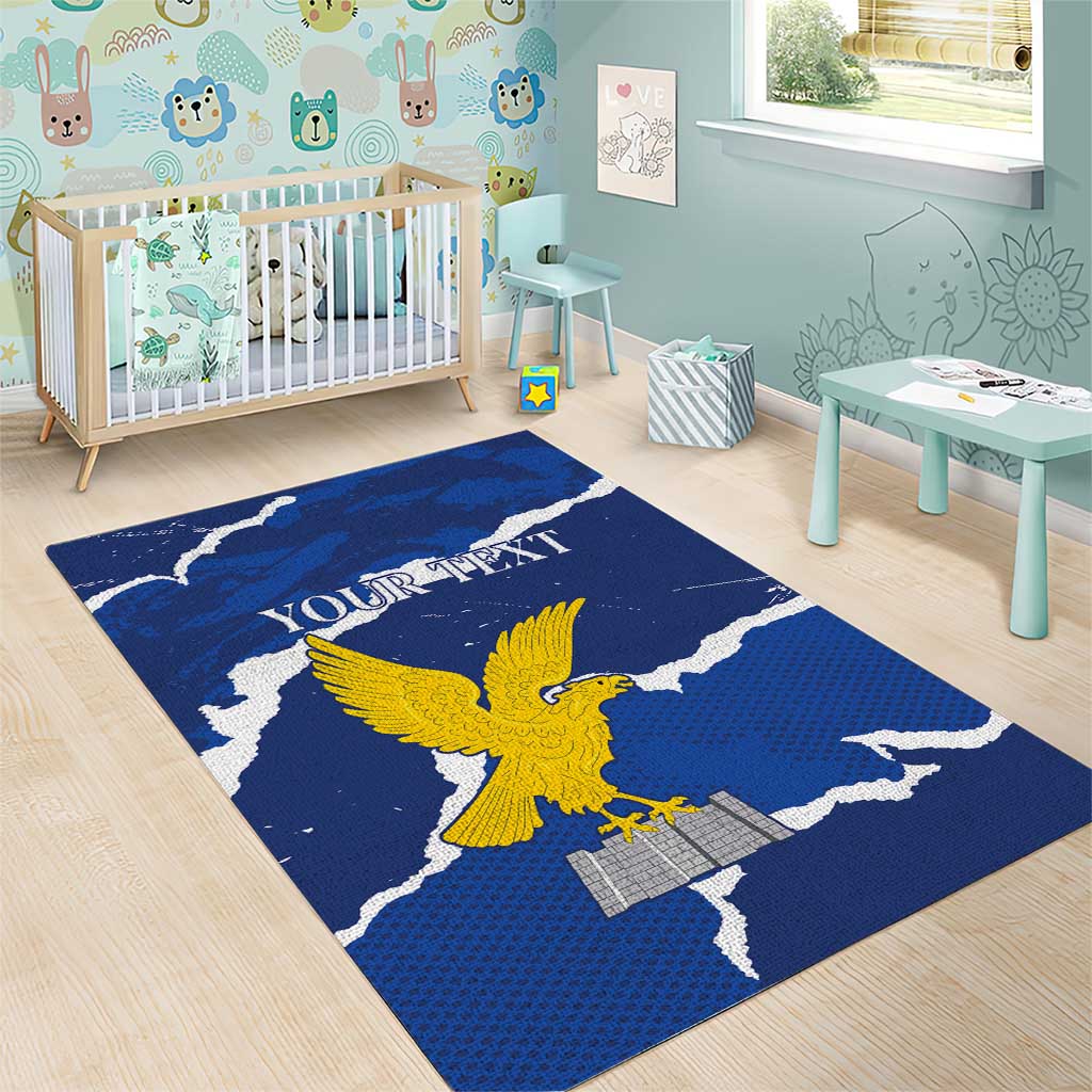 Friuli-Venezia Giulia Area Rug Coat Of Arms Sporty Style