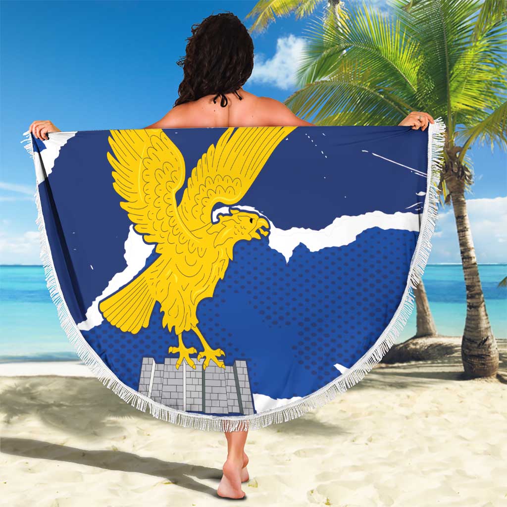 Friuli-Venezia Giulia Beach Blanket Coat Of Arms Sporty Style