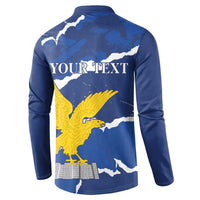 Friuli-Venezia Giulia Button Sweatshirt Coat Of Arms Sporty Style