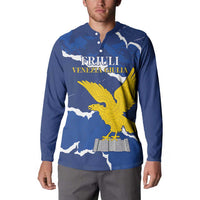 Friuli-Venezia Giulia Button Sweatshirt Coat Of Arms Sporty Style