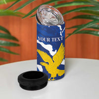 Friuli-Venezia Giulia 4 in 1 Can Cooler Tumbler Coat Of Arms Sporty Style