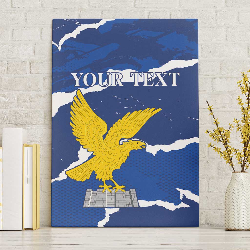 Friuli-Venezia Giulia Canvas Wall Art Coat Of Arms Sporty Style