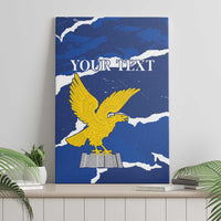 Friuli-Venezia Giulia Canvas Wall Art Coat Of Arms Sporty Style