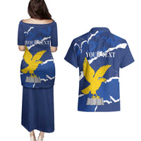 Friuli-Venezia Giulia Couples Matching Puletasi and Hawaiian Shirt Coat Of Arms Sporty Style