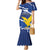 Friuli-Venezia Giulia Family Matching Mermaid Dress and Hawaiian Shirt Coat Of Arms Sporty Style