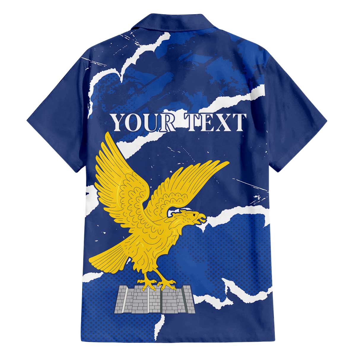 Friuli-Venezia Giulia Family Matching Off The Shoulder Long Sleeve Dress and Hawaiian Shirt Coat Of Arms Sporty Style