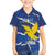 Friuli-Venezia Giulia Family Matching Off Shoulder Maxi Dress and Hawaiian Shirt Coat Of Arms Sporty Style