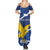 Friuli-Venezia Giulia Family Matching Summer Maxi Dress and Hawaiian Shirt Coat Of Arms Sporty Style