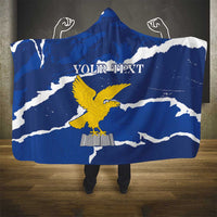 Friuli-Venezia Giulia Hooded Blanket Coat Of Arms Sporty Style