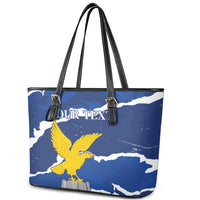 Friuli-Venezia Giulia Leather Tote Bag Coat Of Arms Sporty Style