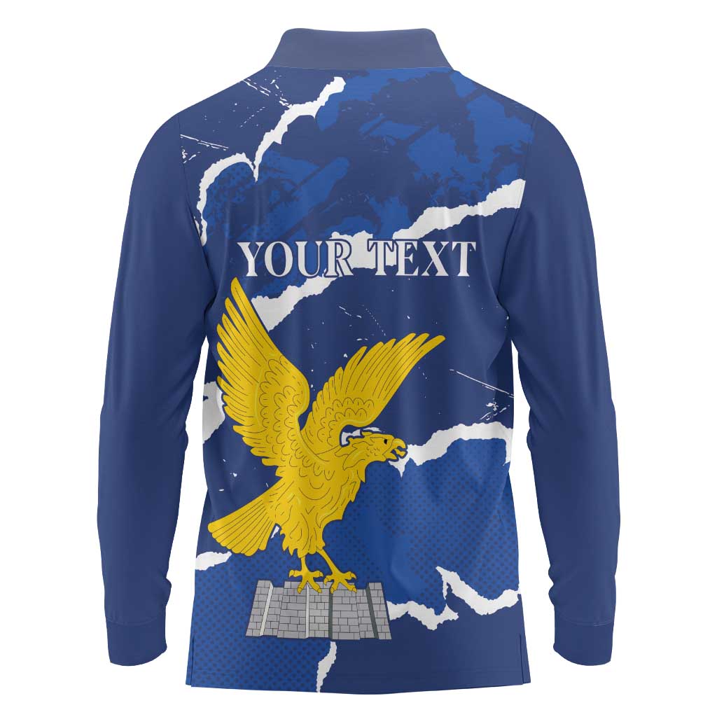 Friuli-Venezia Giulia Long Sleeve Polo Shirt Coat Of Arms Sporty Style