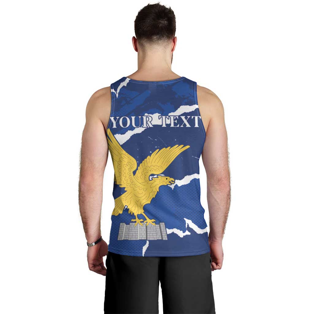 Friuli-Venezia Giulia Men Tank Top Coat Of Arms Sporty Style