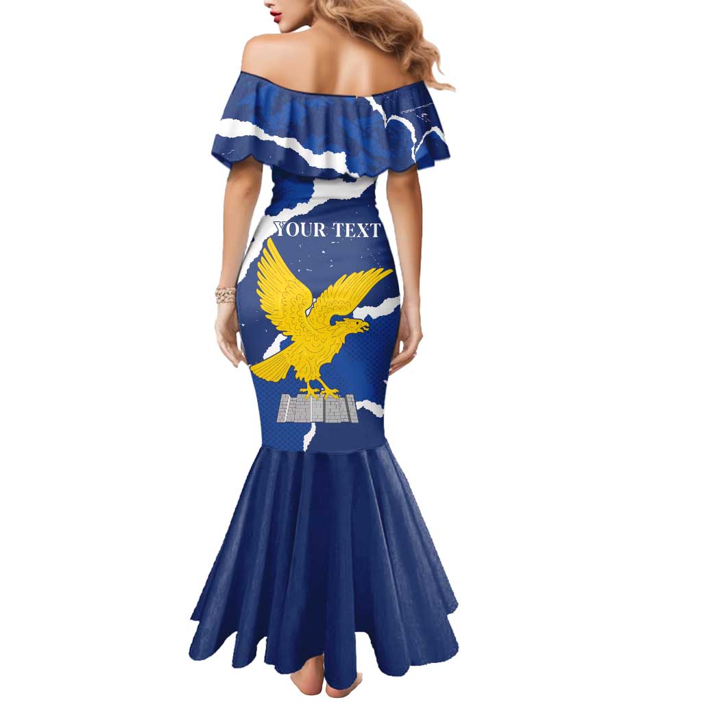 Friuli-Venezia Giulia Mermaid Dress Coat Of Arms Sporty Style