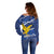 Friuli-Venezia Giulia Off Shoulder Sweater Coat Of Arms Sporty Style