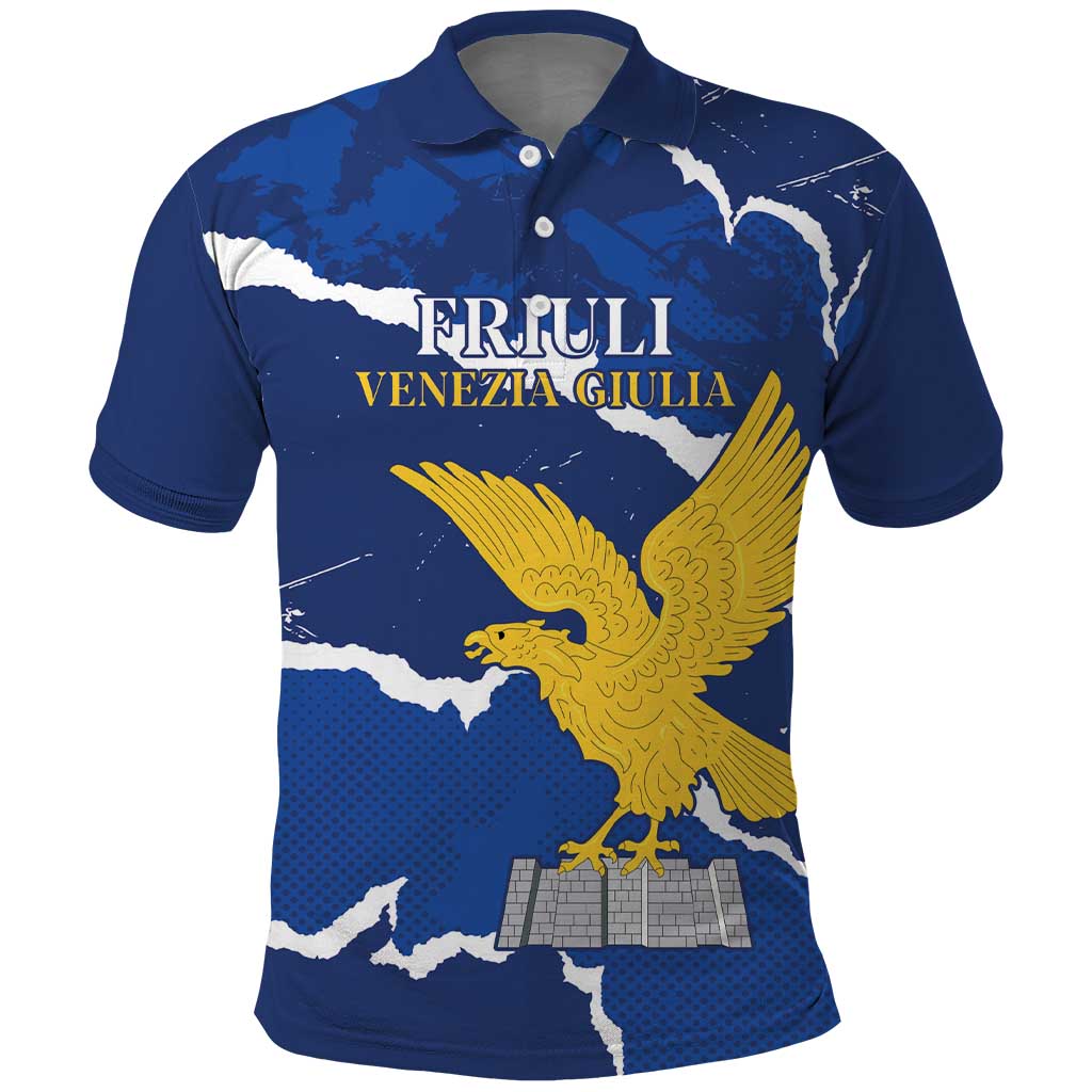 Friuli-Venezia Giulia Polo Shirt Coat Of Arms Sporty Style