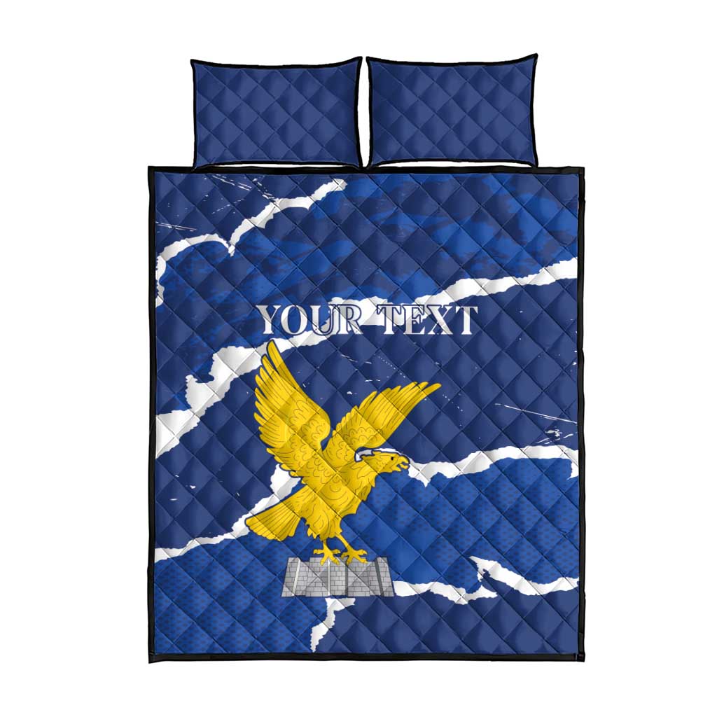 Friuli-Venezia Giulia Quilt Bed Set Coat Of Arms Sporty Style
