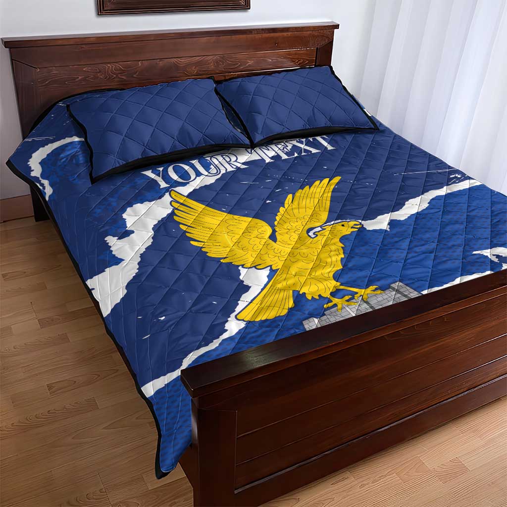 Friuli-Venezia Giulia Quilt Bed Set Coat Of Arms Sporty Style