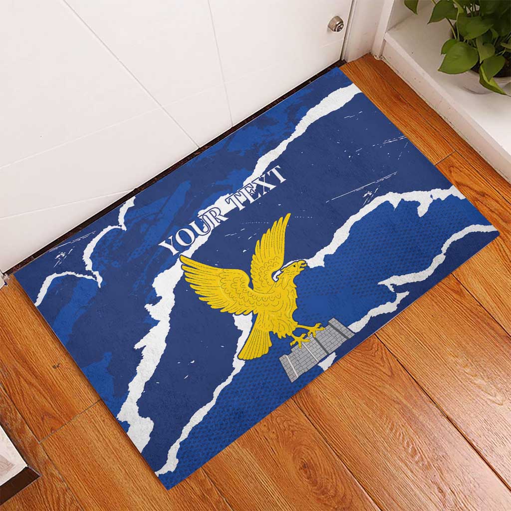 Friuli-Venezia Giulia Rubber Doormat Coat Of Arms Sporty Style